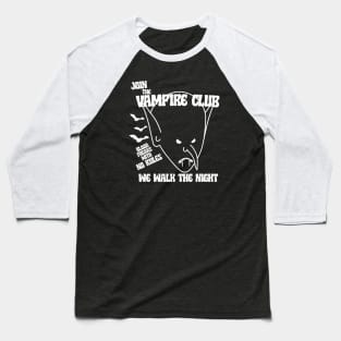 Vampire Club Baseball T-Shirt